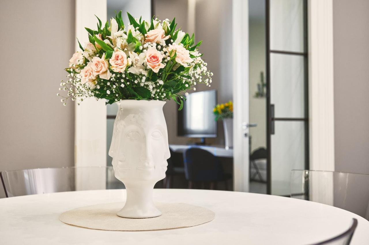 Miche Luxury Home - Appartamento Vista Mare A トラーニ エクステリア 写真